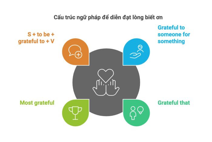 grateful đi với từ gì