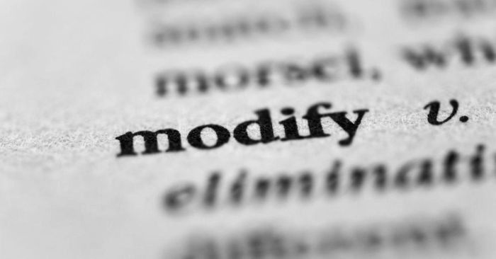 Modify: Giải nghĩa và ứng dụng thực tế