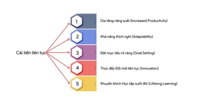 Quá trình hoàn thiện không ngừng