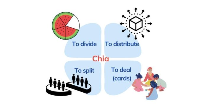 Đào sâu phân tích những cách dùng khác nhau của từ Chia