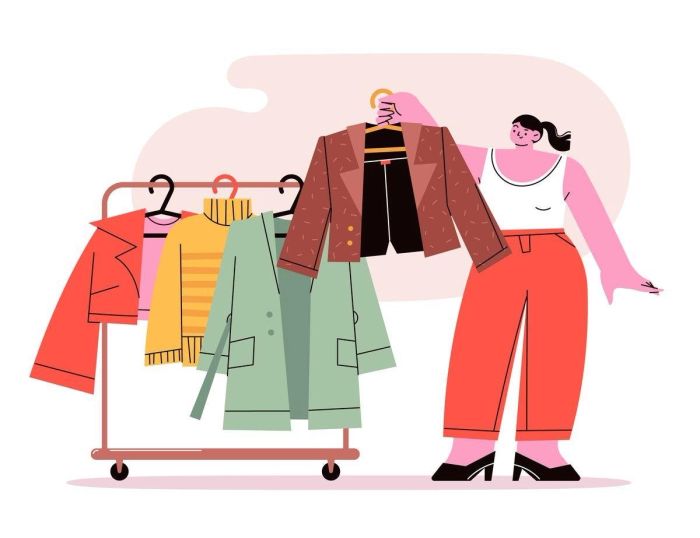 Bài tập thực hành sử dụng từ vựng về các loại áo khoác bằng tiếng Anh