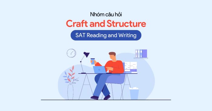 ky nang phan tich cau truc van ban bai tap sat reading and writing