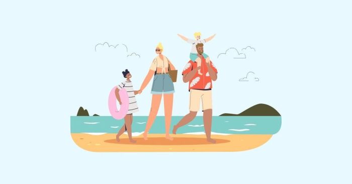 Câu chuyện kể lại chuyến đi biển