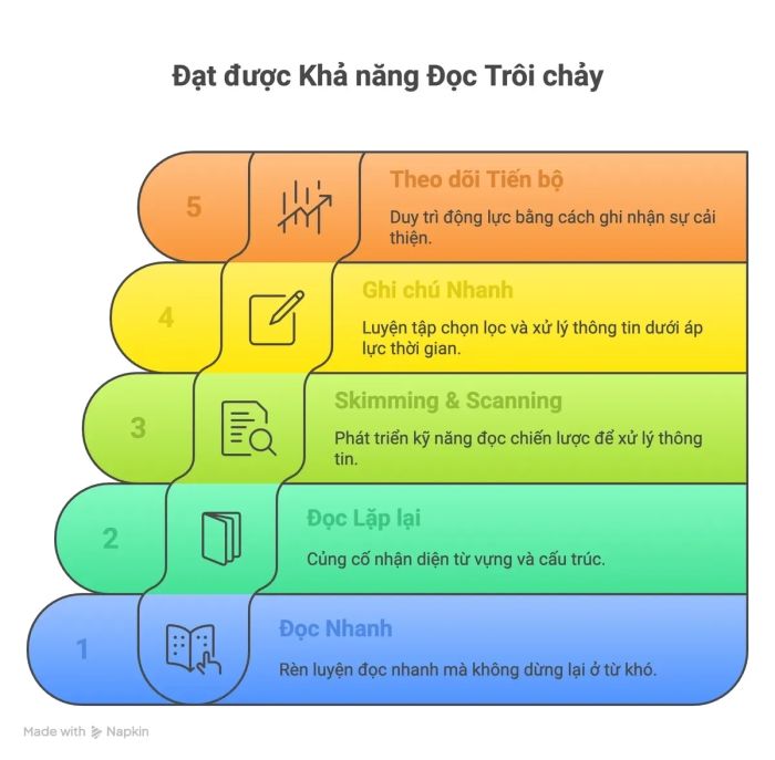 Cách thức đạt được khả năng đọc trôi chảy