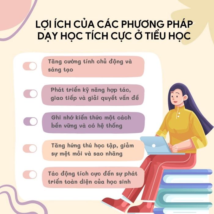 Lợi ích của các phương pháp dạy học tích cực tại các trường tiểu học
