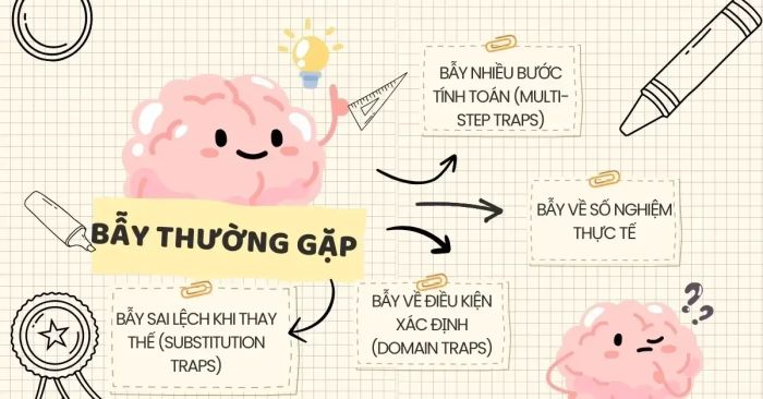 Những bẫy dễ gặp trong các hệ phương trình đặc biệt trong đề thi SAT