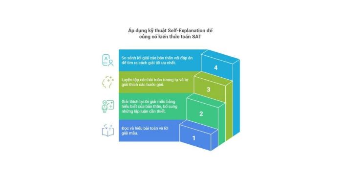 Áp dụng phương pháp Self-Explanation để tăng cường kiến thức toán SAT