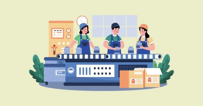 Hệ thống dây chuyền sản xuất tiên tiến