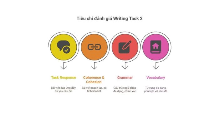 Chi tiết về các tiêu chí đánh giá IELTS Writing Task 2