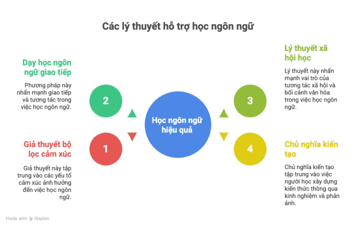 Các lý thuyết liên quan đến việc học ngôn ngữ
