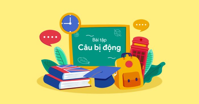 bai tap cau bi dong passive voice co dap an va tom tat ly thuyet