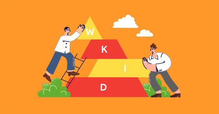 dikw khung tư duy biến lý thuyết thành hành động thực tế