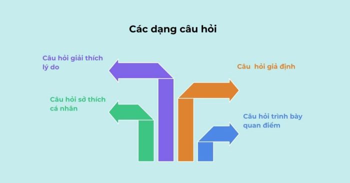 Các loại câu hỏi trong Take an Interview
