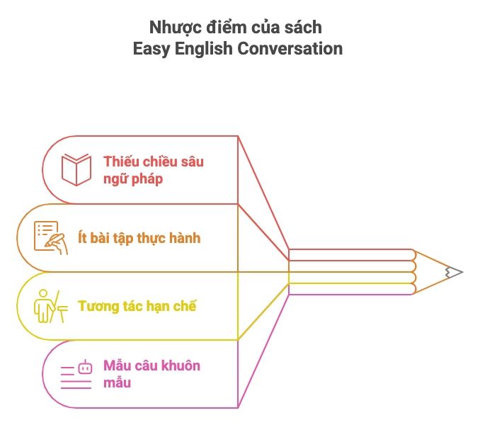 Hạn chế của sách Easy English Conversation