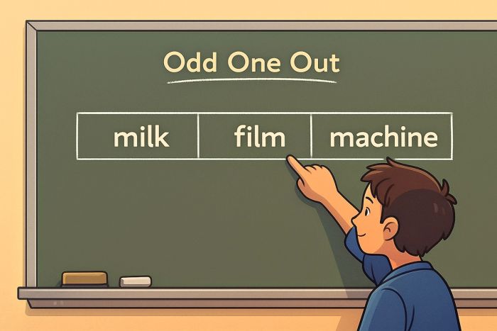 odd one out activity