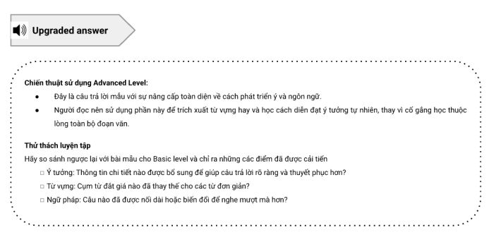 IELTS Speaking Part 1 Chủ đề Nhớ Lại Các Điều Quan Trọng - Câu Trả Lời Nâng Cao