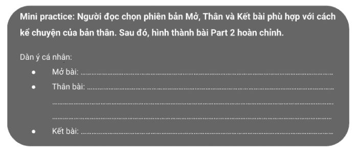 Bài luyện tập nhỏ 1
