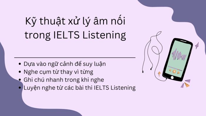 Các phương pháp cải thiện kỹ năng nghe IELTS hiệu quả qua việc xử lý âm thanh
