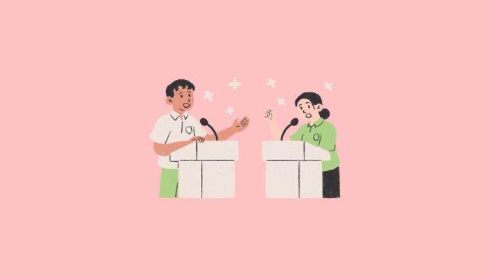 Tham gia các cuộc tranh luận