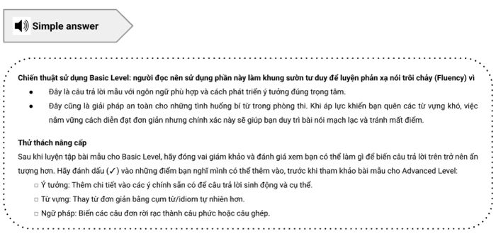 IELTS Speaking Part 3: Sports and Leisure Activities - Basic answer