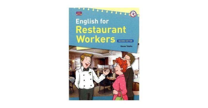 Tiếng Anh cho nhân viên phục vụ trong ngành nhà hàng