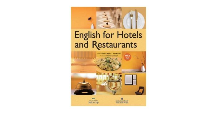Tiếng Anh cho Ngành Khách Sạn và Nhà Hàng