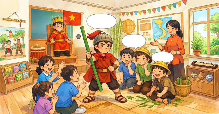 drama based learning trong boi canh giao duc ngon ngu cho tre em Viet Nam