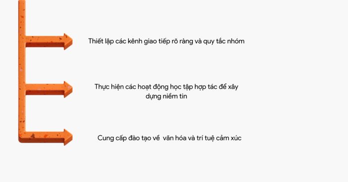 Tổ chức đào tạo về văn hóa và trí tuệ cảm xúc