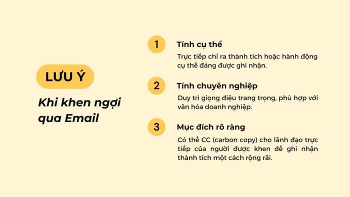 Hướng dẫn Viết Email Khen Ngợi Hiệu Quả
