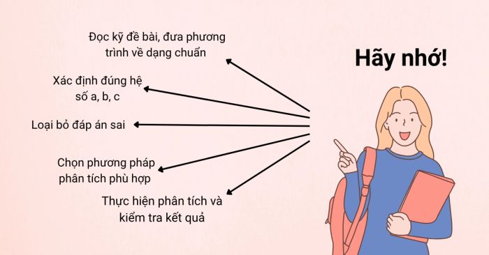 Mẹo giải phương trình toán nhanh chóng