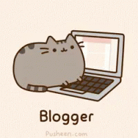 Pusheen Laptop GIF - Pusheen Laptop Blogger GIFs