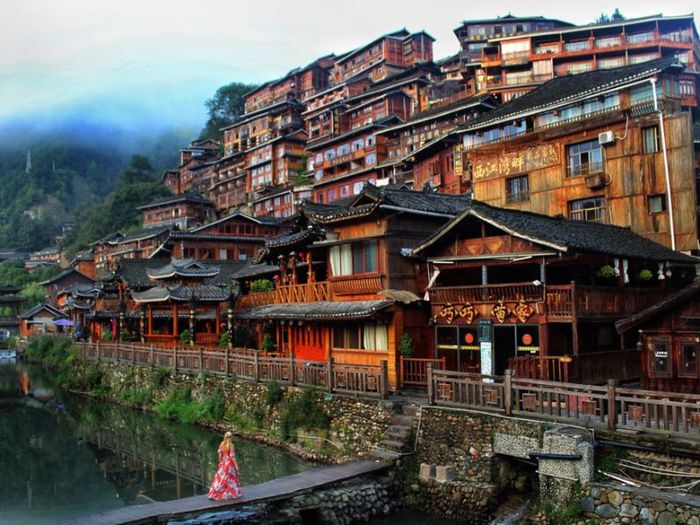 Khám phá thị trấn cổ Bình Biên ở Trung Quốc gần biên giới Việt Nam 7