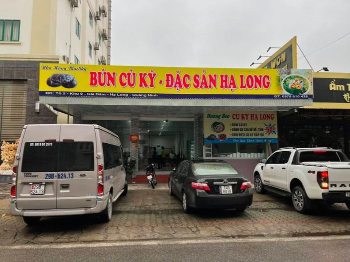 Đặc sắc bún cù kỳ mang hương vị biển sâu 7