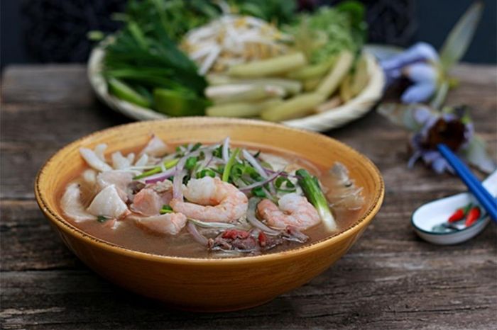 Bún súng Vũng Tàu - Hương vị hòa quyện của ba nền văn hóa