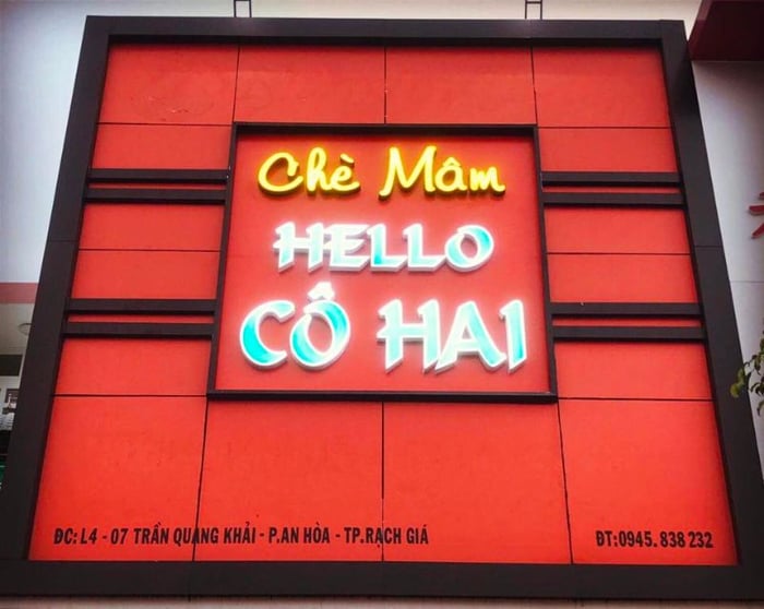 Điểm đến Chè Mâm Hello Cô Hai, nơi hội ngộ của những người yêu thích đồ ngọt