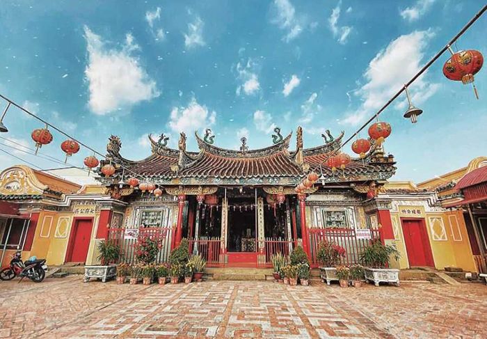 Chùa Ông Thất Phủ Miếu ở Vĩnh Long, một công trình kiến trúc độc đáo của cộng đồng người Hoa
