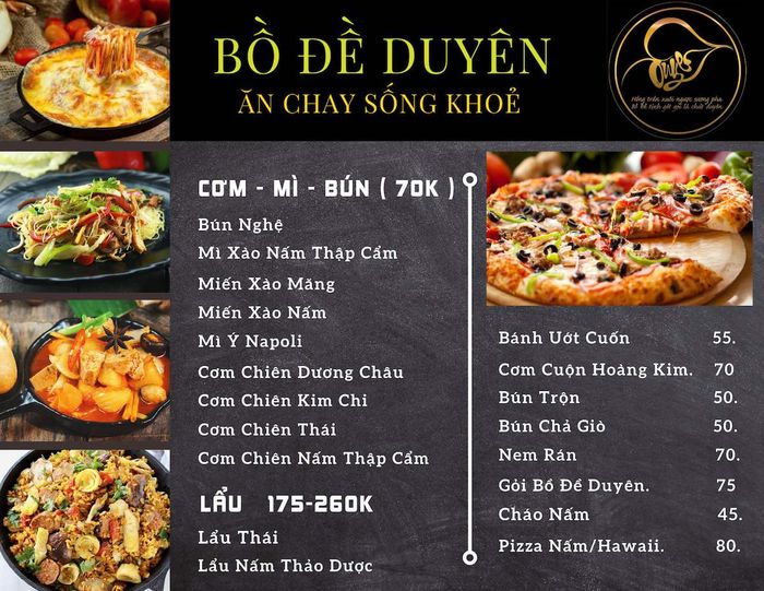 Dừng chân tại Bồ Đề Duyên Quảng Bình để thưởng thức ẩm thực chay hấp dẫn