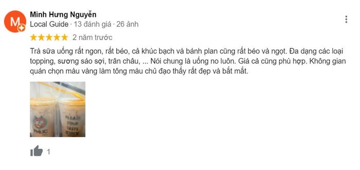 Khám phá hương vị ngọt ngào của Trà Sữa Phúc Tea Vĩnh Long, gây ấn tượng mạnh mẽ cho giới trẻ 9