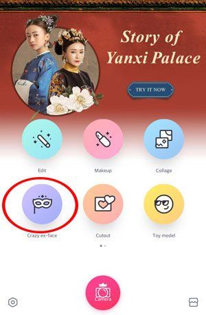 Chỉnh sửa ảnh theo phong cách Diên Hi Công Lược