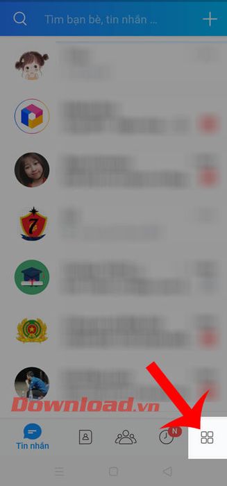 Chọn biểu tượng Thêm