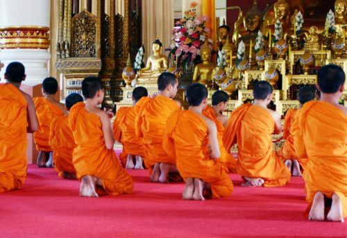 คำถวายผ้ากฐินและผ้าป่า