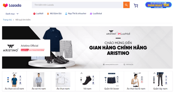 cửa hàng thời trang nam cao cấp tại Hà Nội Arristino