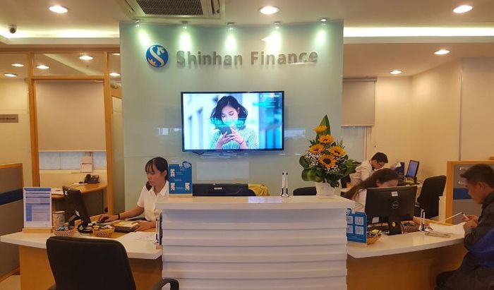 Một trong các phòng giao dịch của Shinhan Finance tại Thành phố Hồ Chí Minh