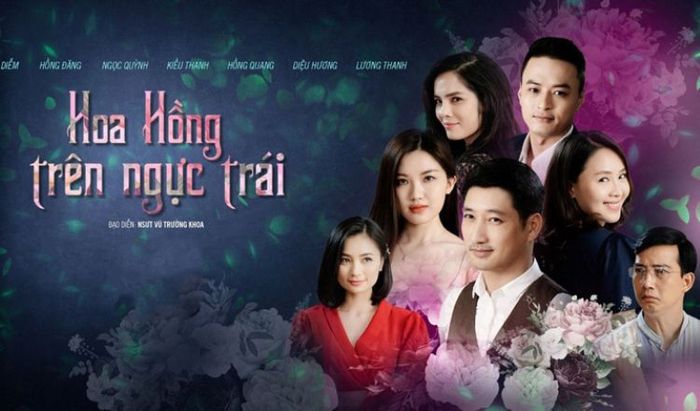 “Hoa hồng trên ngực trái” là một bộ phim truyền hình Việt Nam với chủ đề gia đình, được khán giả rất yêu thích.