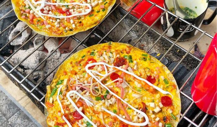 bánh tráng nướng ngon Đà Lạt cô Phượng