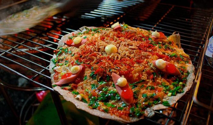 Bánh tráng nướng độc đáo Đà Lạt