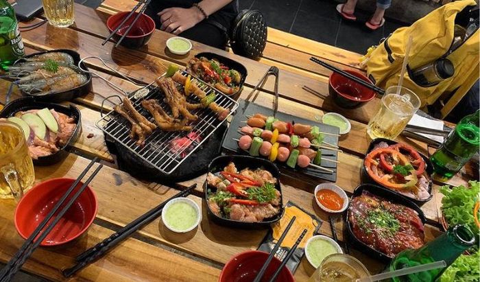 Buffet nướng đầy hấp dẫn tại Panda BBQ Quận 7
