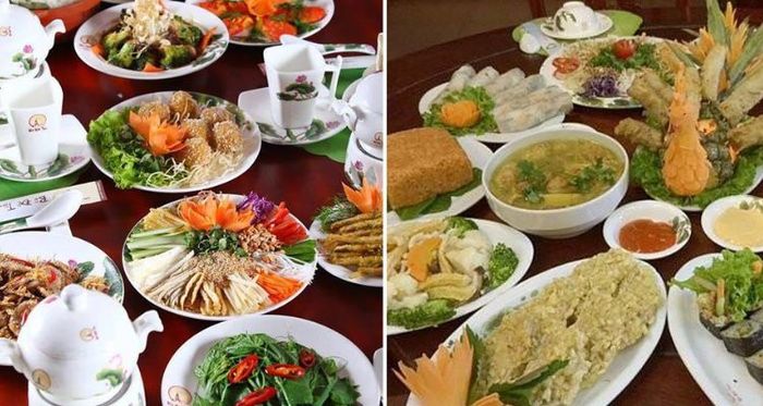 Nhà hàng Bồ Đề Tâm - Buffet chay Hà Nội nổi bật