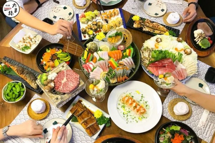Nhà hàng Tamaya Japanese – Buffet sushi tại Hoàn Kiếm