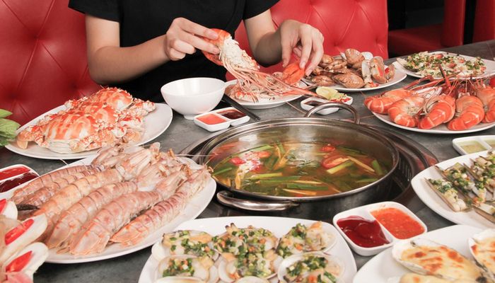 Buffet Hải Sản Cửu Vân Long